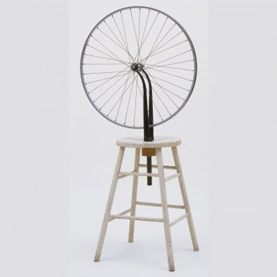 Marcel Duchamp's Bicycle Wheel (1913)